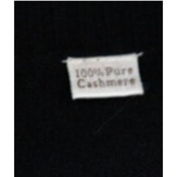 Peter Millar 100% Pure Cashmere Black/White Argyle Long Sleeve Men's Sweater - Picture 4 of 6